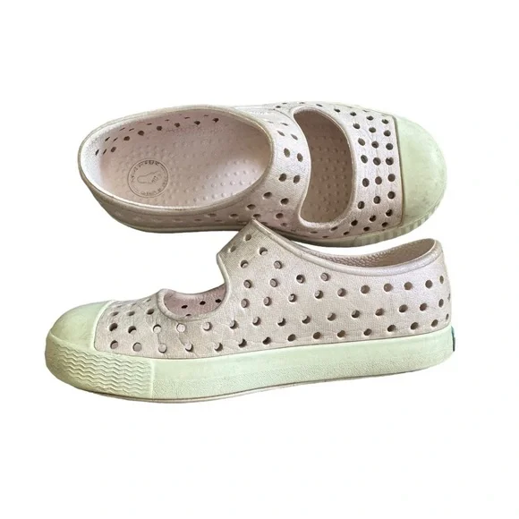 Native Light Pink Mary Jane size C9 Jefferson NAtive Shoes Slip on​​ - Picture 4 of 8